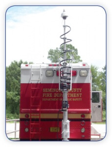 Fire Truck with Mast